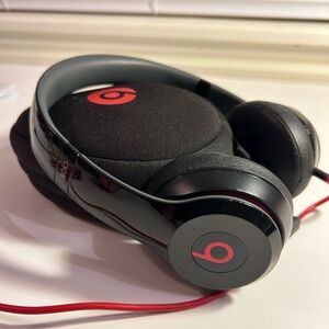 Beats Black and Red Headphones